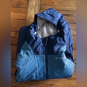 Blue Columbia Insulated Jacket